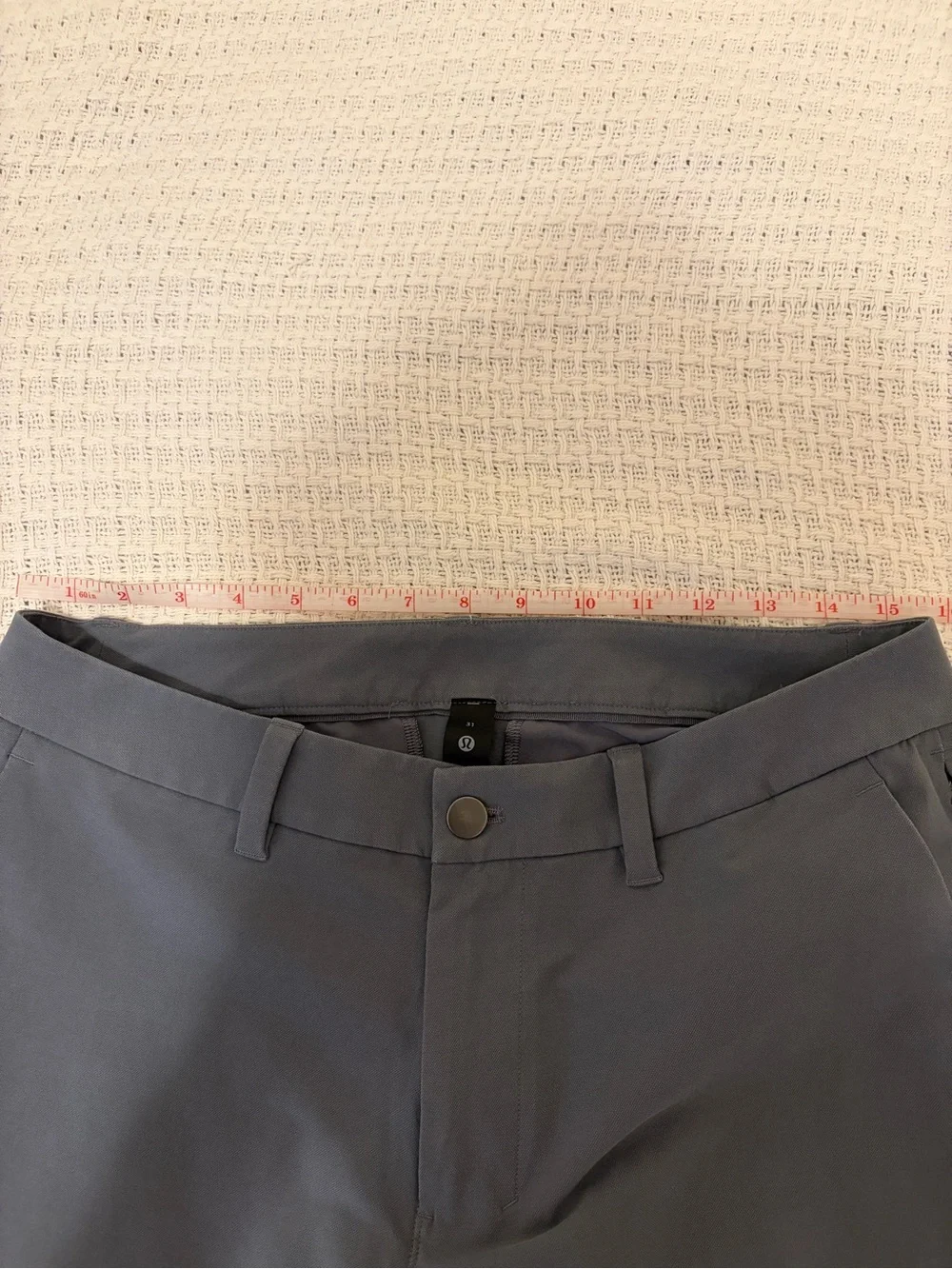 Lululemon abc classic fit trouser 32x34 grey versatwill